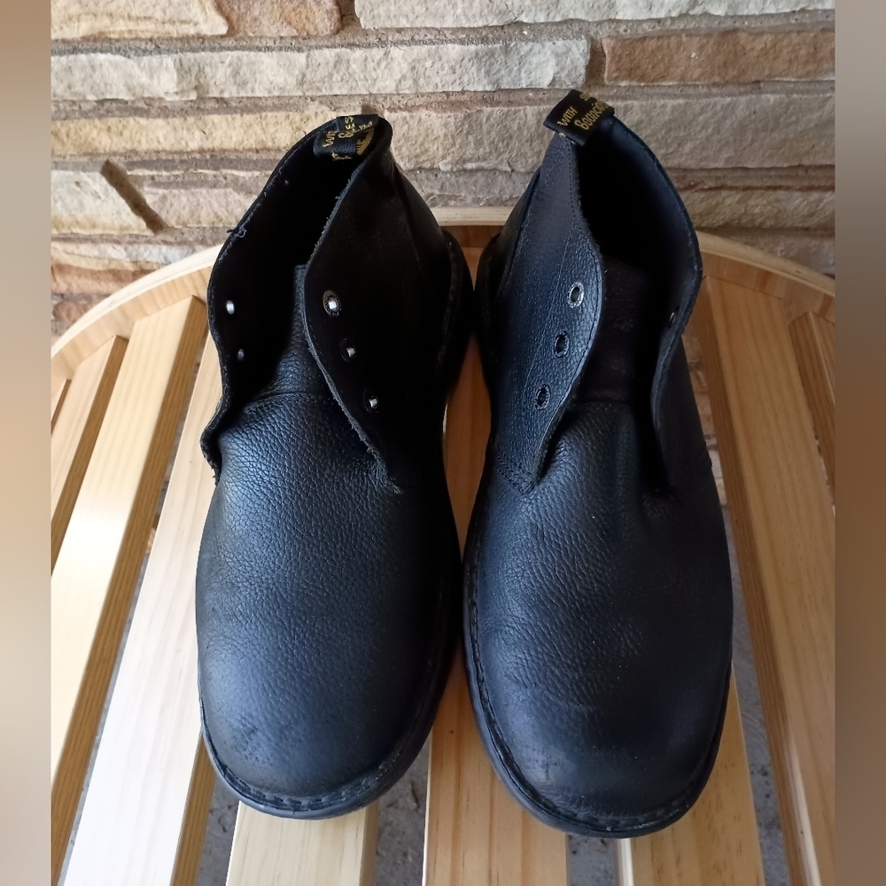 Dr Martens DM's Industrial Sussex Black Leather Chukka Boots Men's Size 13
